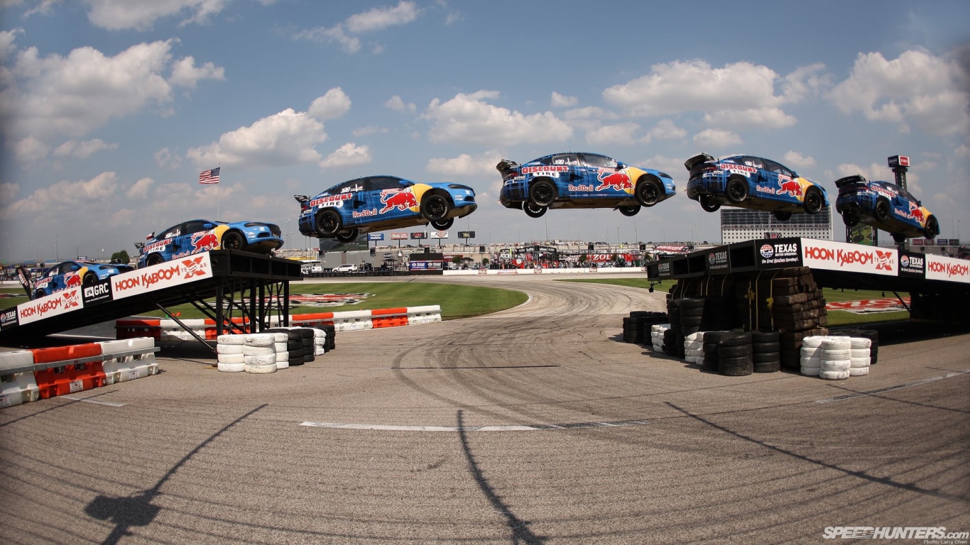 Прыжок на автомобиле