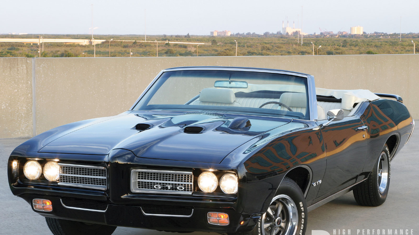 Автомобиль марки Pontiac модели GTO 1969
