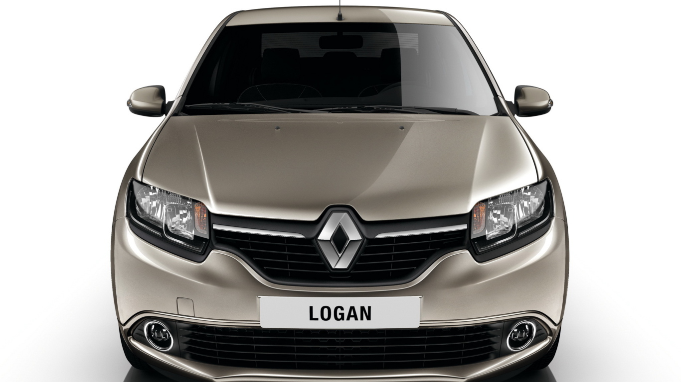 Красивый автомобиль Renault Logan в Москве