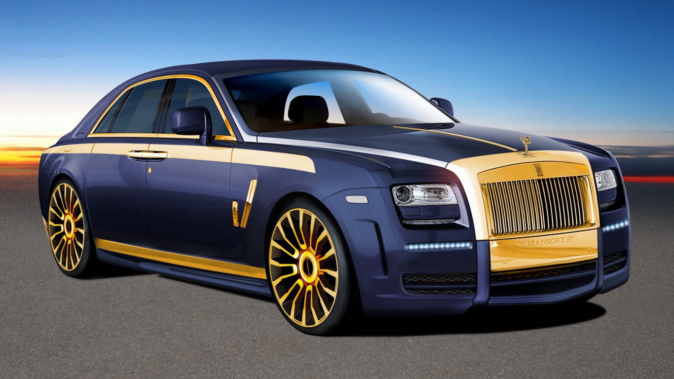 Новая машина Rolls Royce Ghost