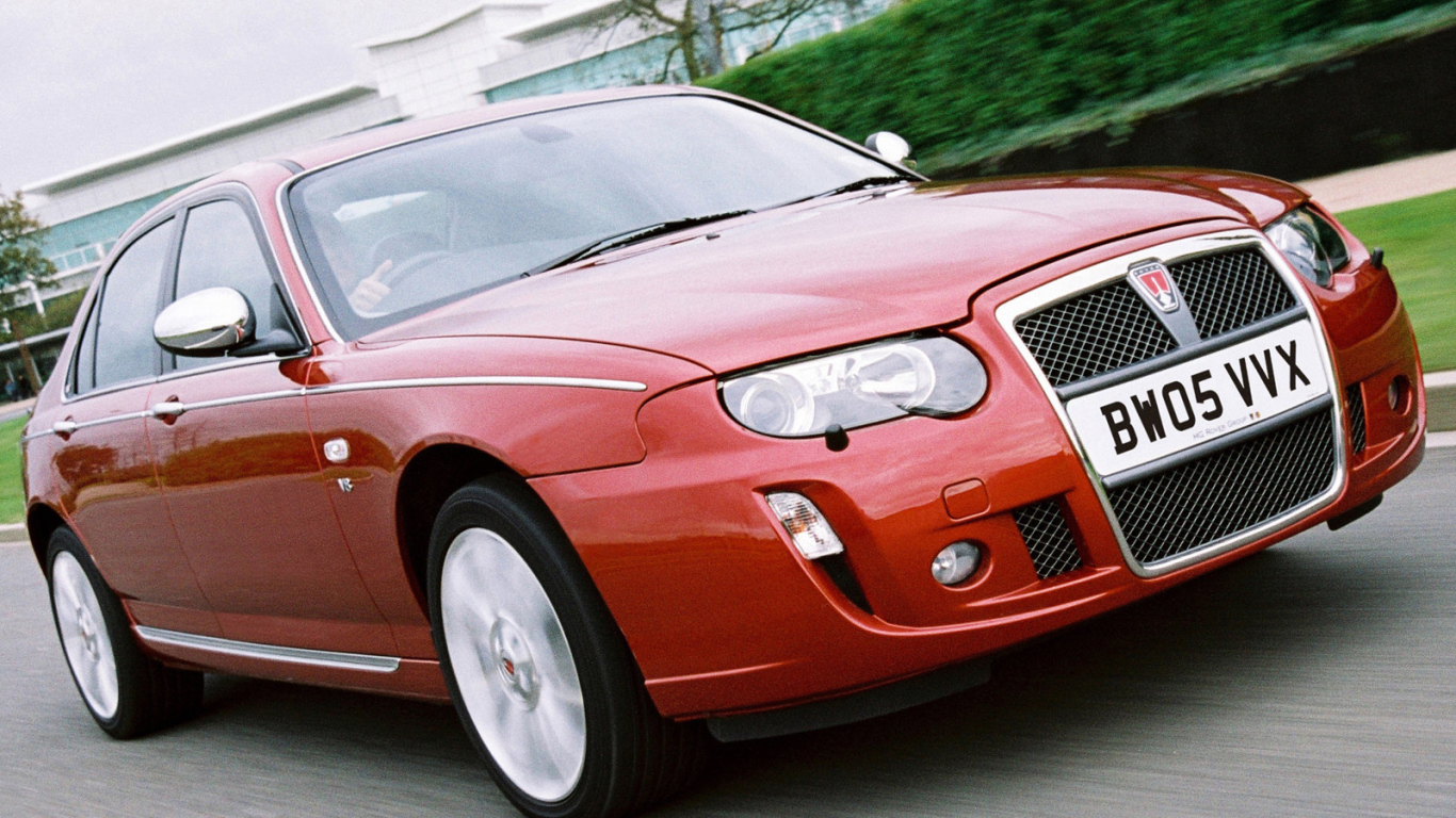 Красивый автомобиль Rover 75 в Москве