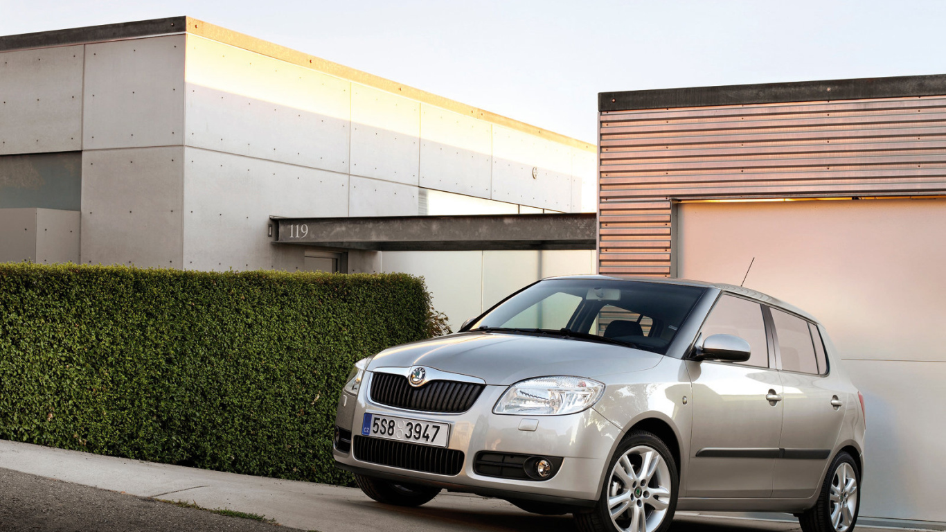 Новая машина Skoda Fabia