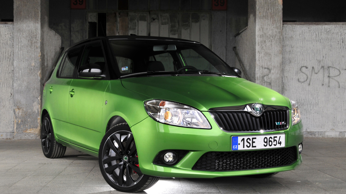 Надежная машина Skoda Fabia