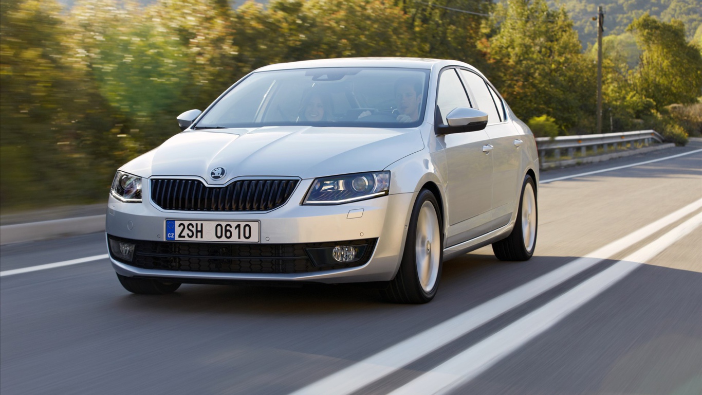 Надежная машина Skoda Octavia 2013