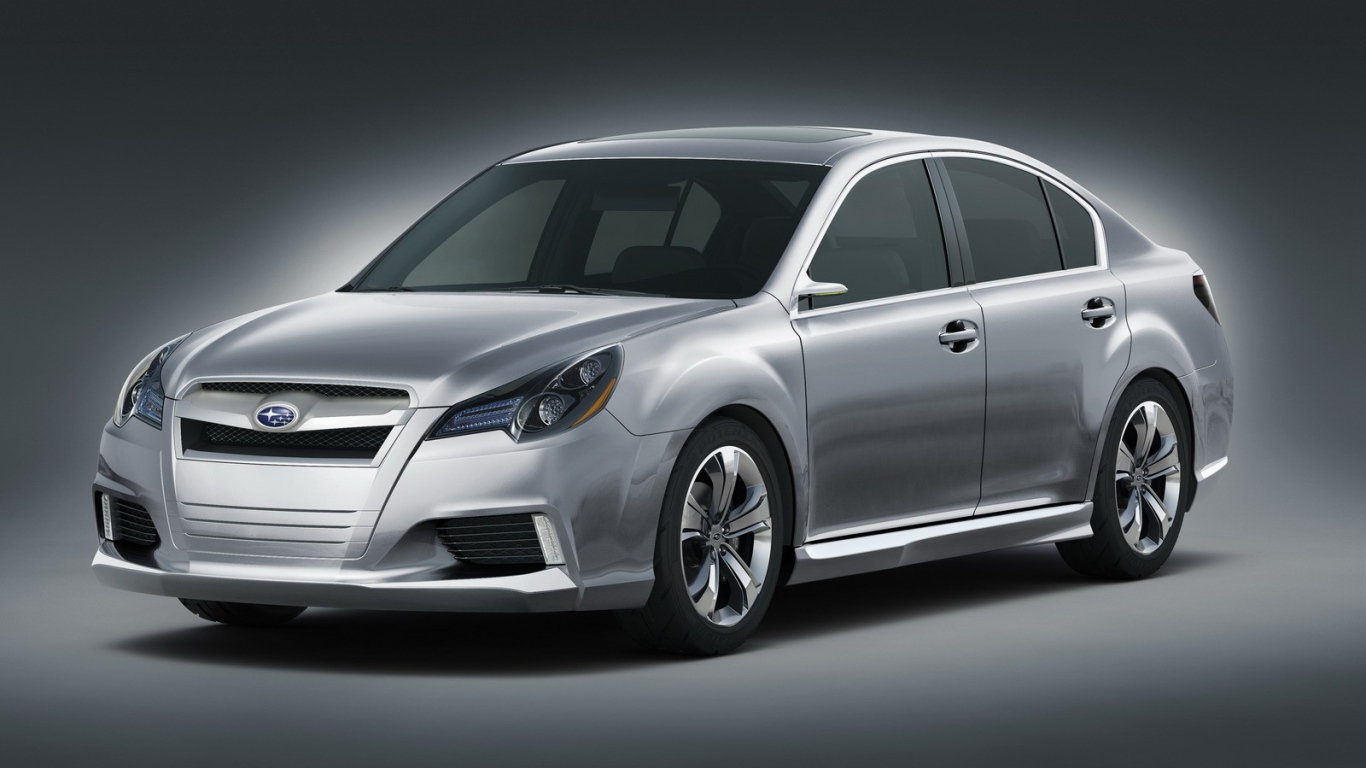 Красивый автомобиль Subaru Legacy