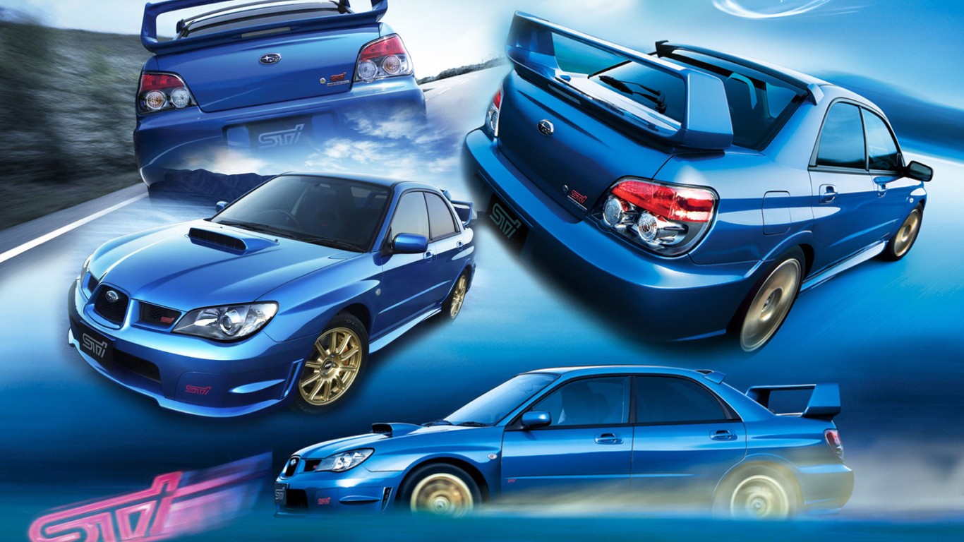 Дизайн автомобиля Subaru Impreza WRX STI