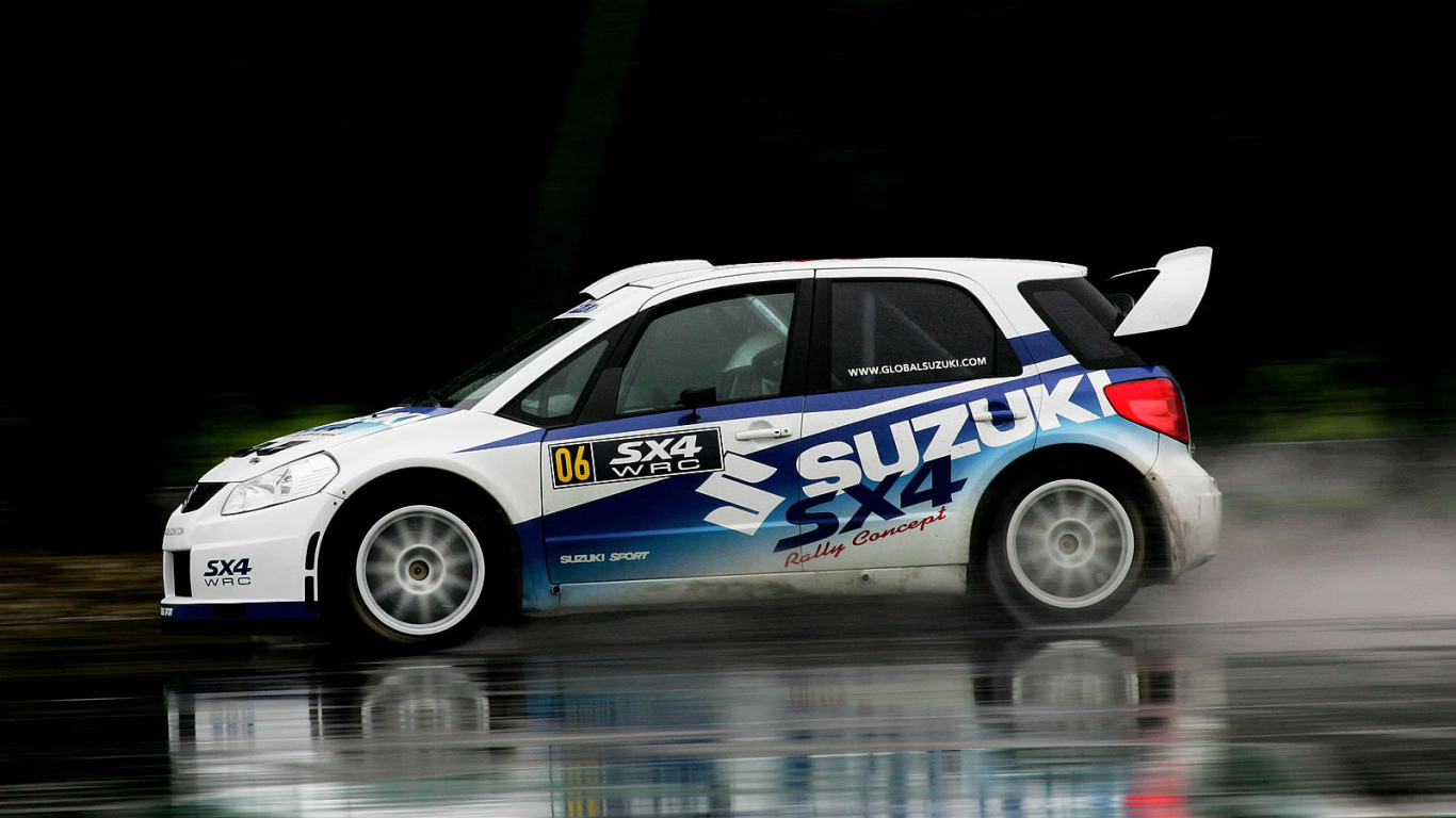 Красивый автомобиль Suzuki SX4