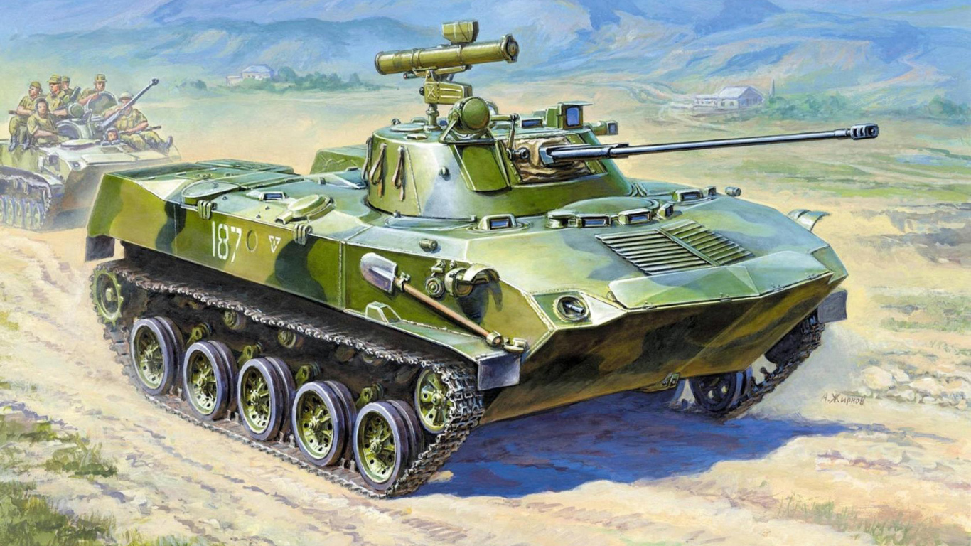 Русский плавающий танк