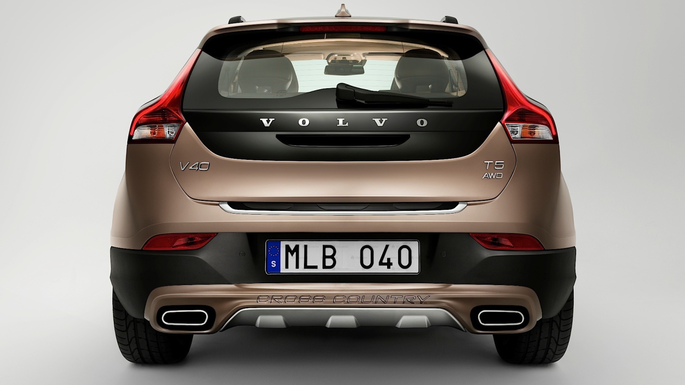  Красивый автомобиль Volvo v40 Cross country