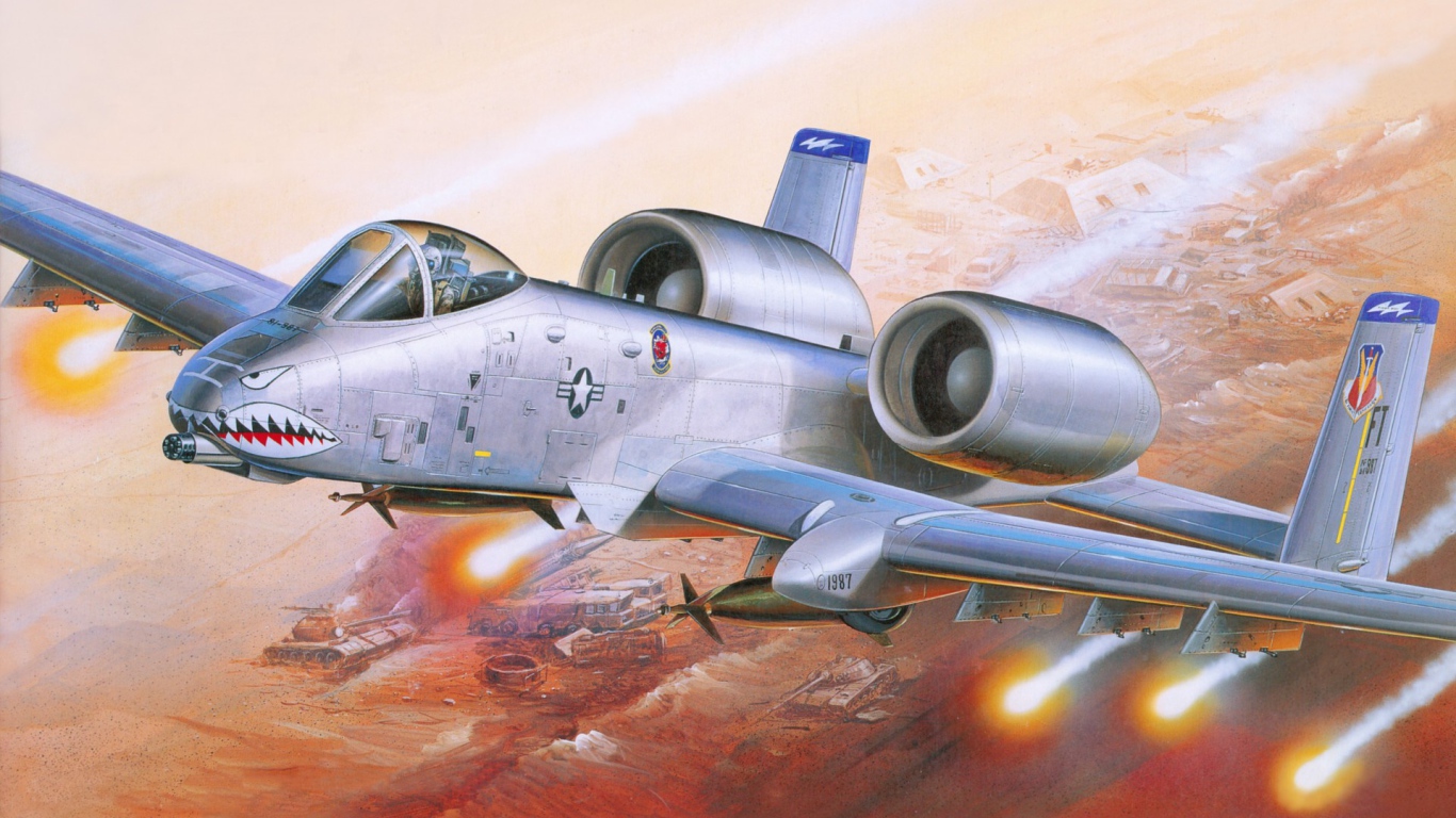 Бомбардировщик в атаке