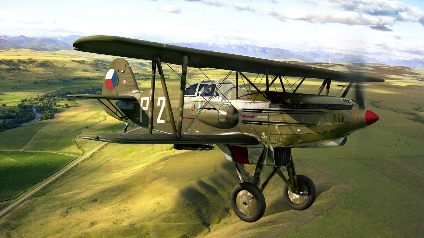 Чешский самолет