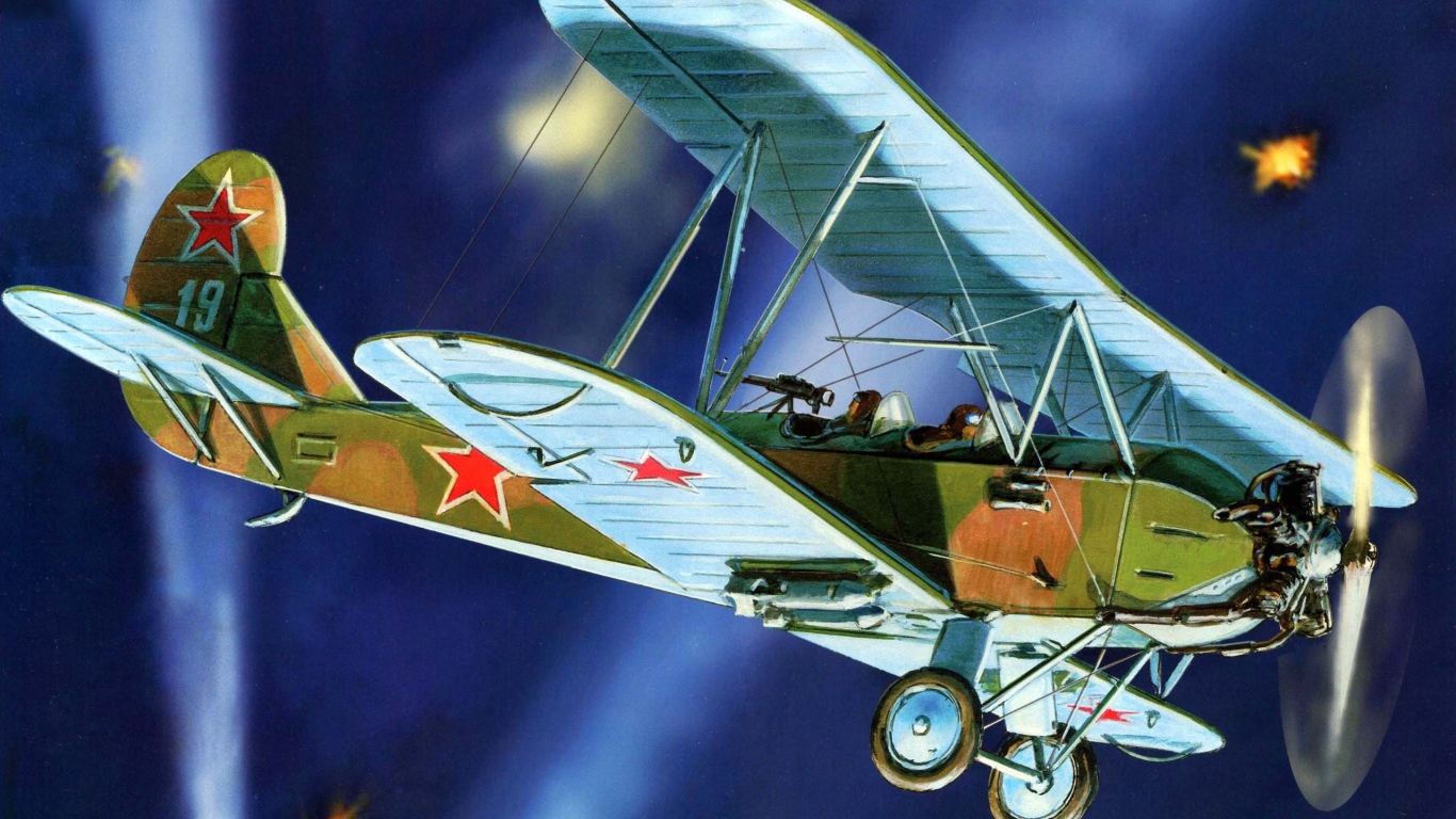 Русский самолет По-2