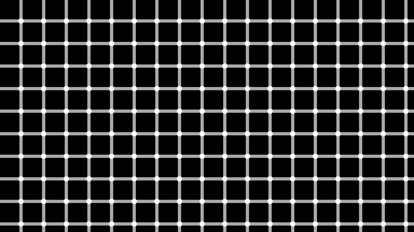 Оптическая иллюзия с решеткой