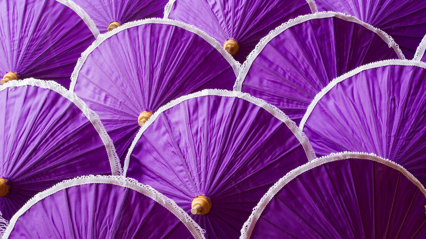 Чешуя из зонтов