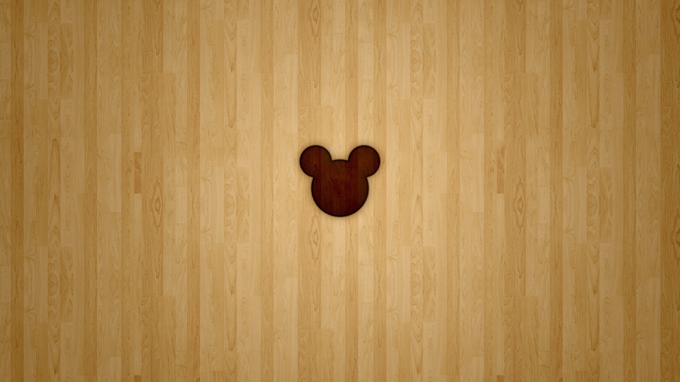 Силуэт Микки мауса