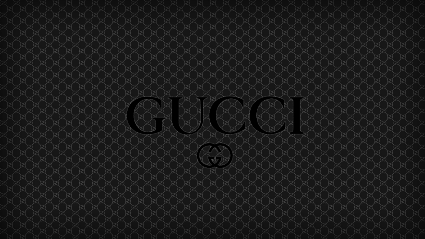 Черный логотип Gucci
