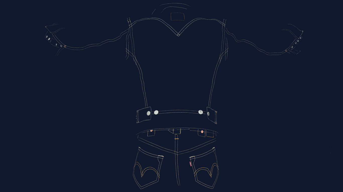 Дизайн джинсов Levi`s