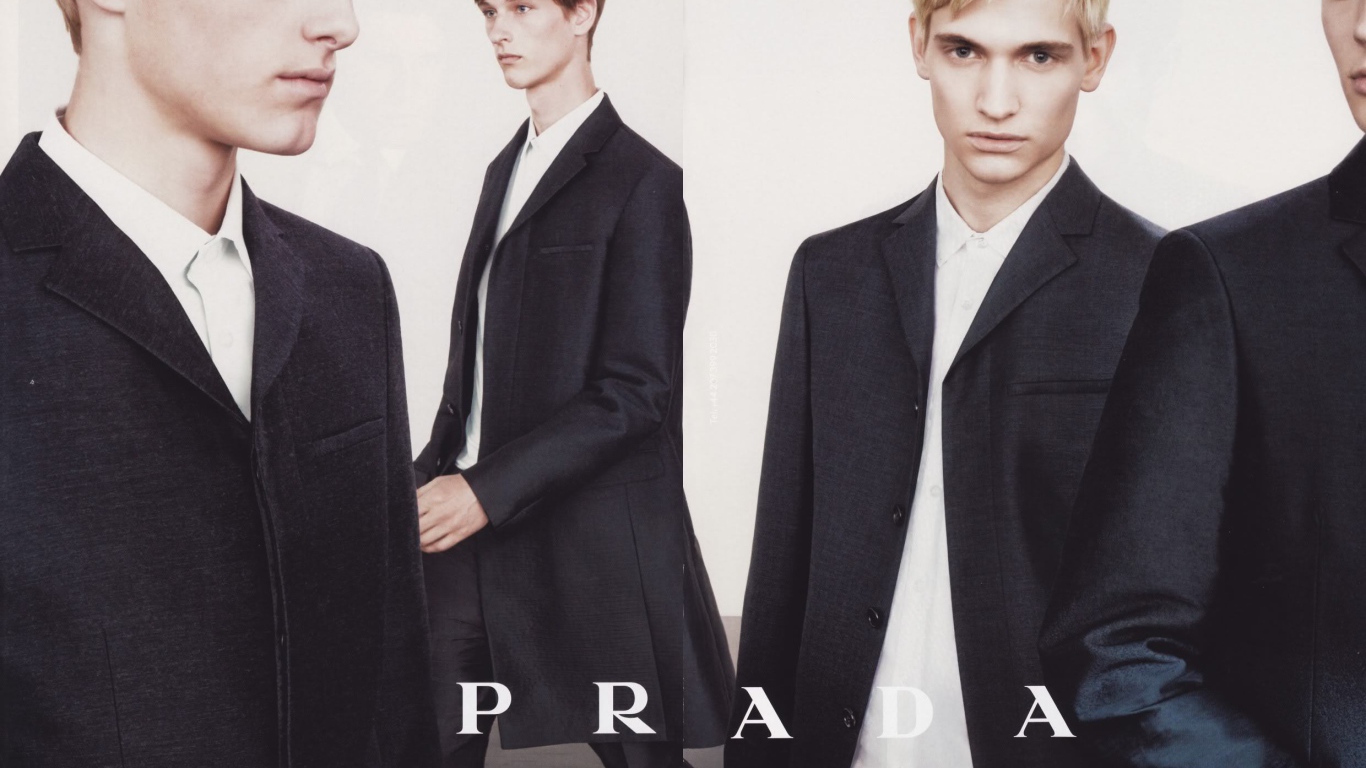 Мужская мода от Prada