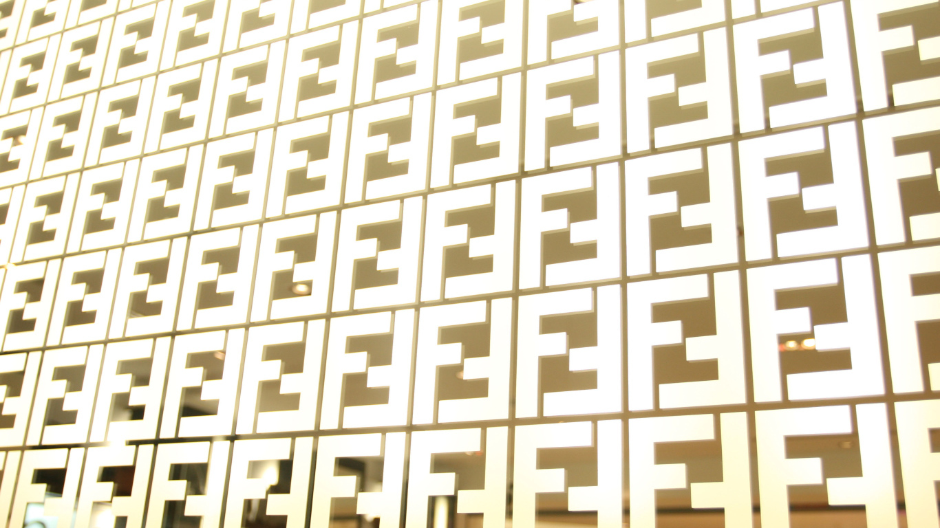 Текстура из логотипа Fendi