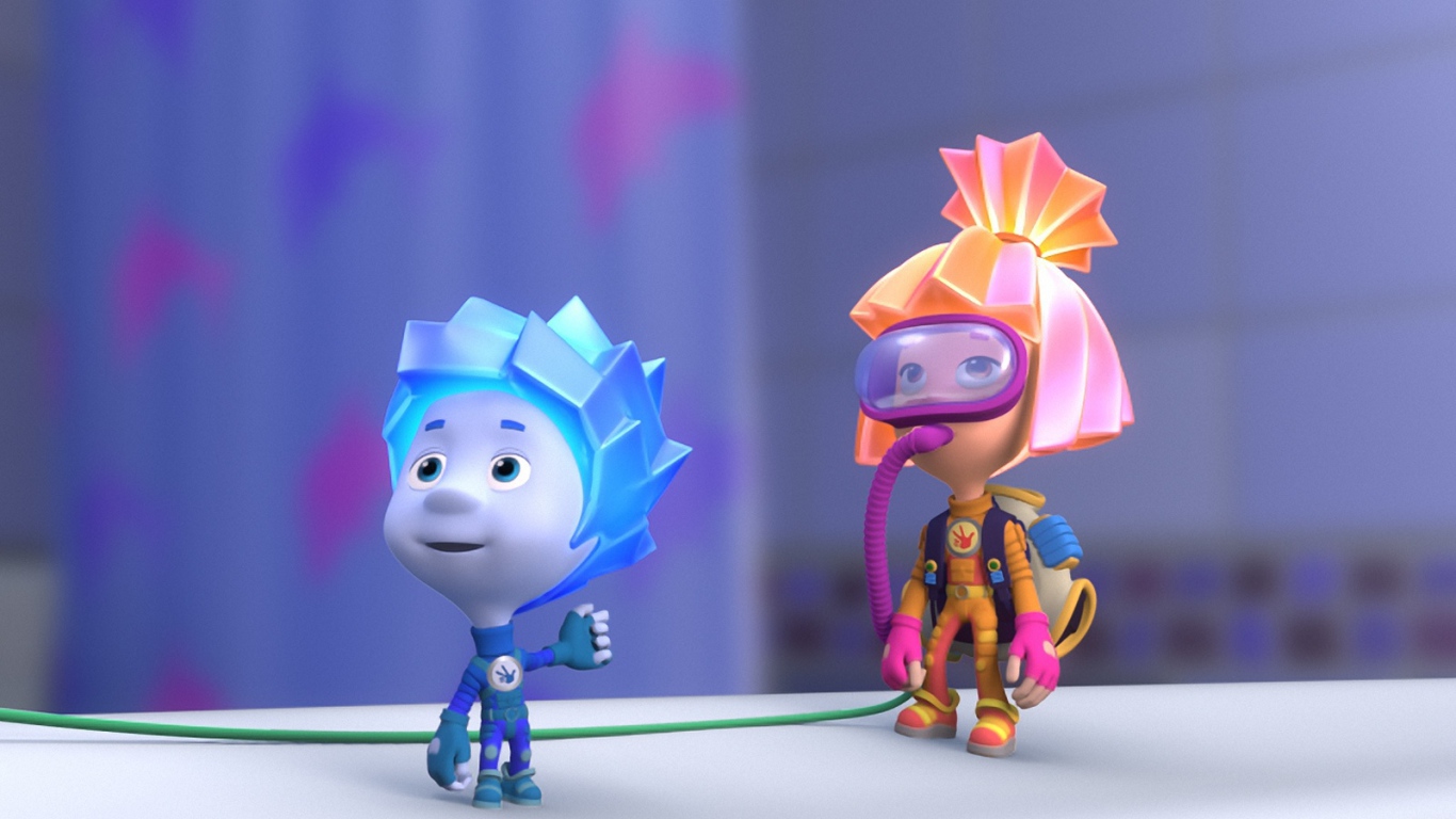 Фиксики в акваланге