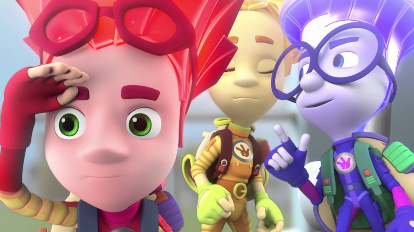 Фиксики смотрят вперед