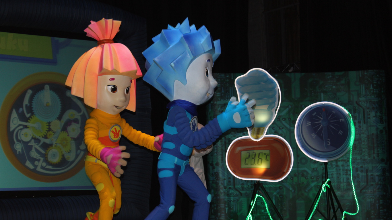 Фиксики измеряют температуру