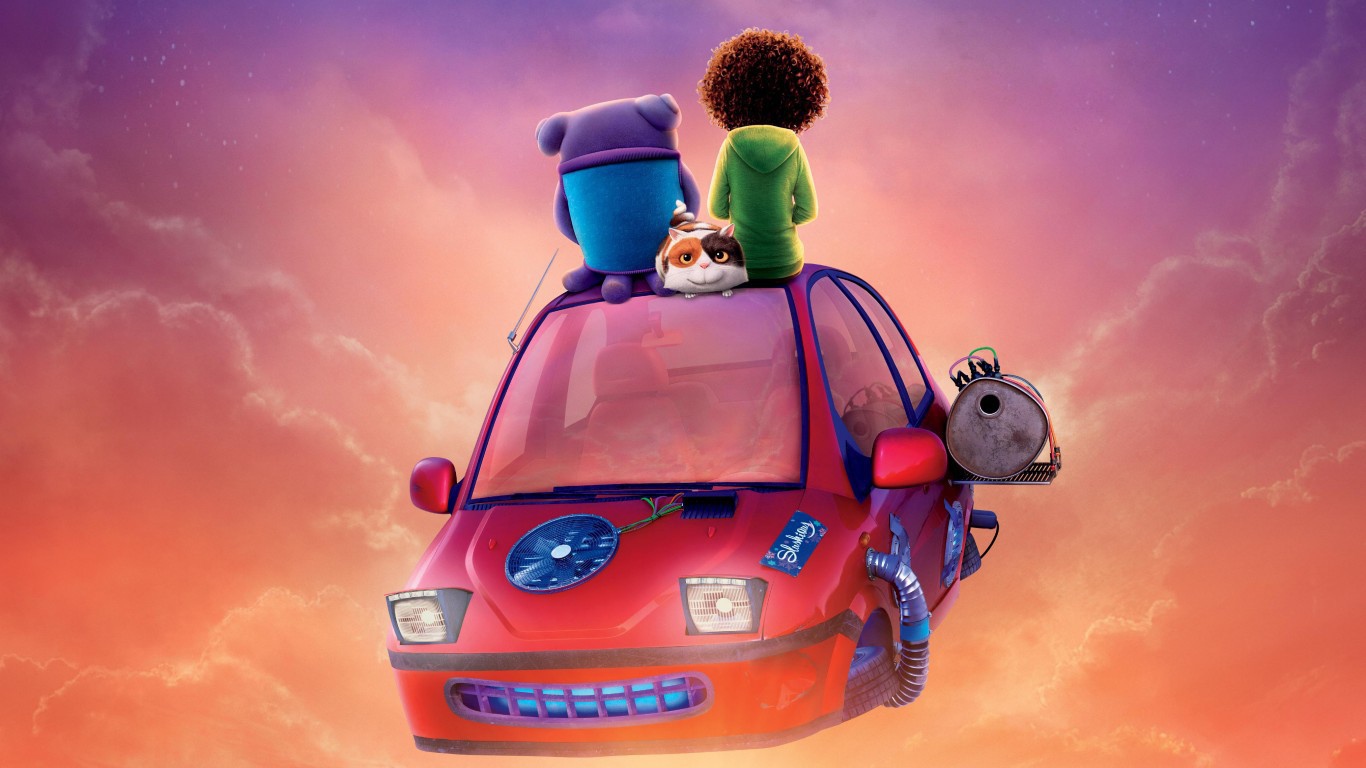 Дом в летающем автомобиле