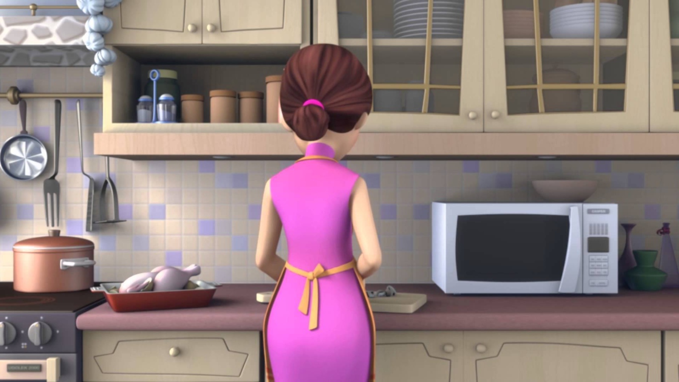 Мама из мультфильма Фиксики