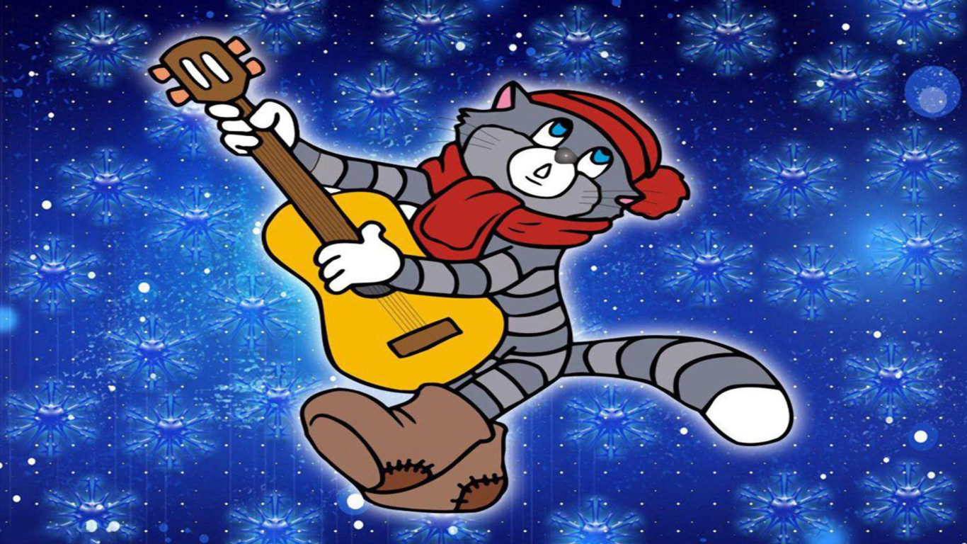 Зима в Простоквашино