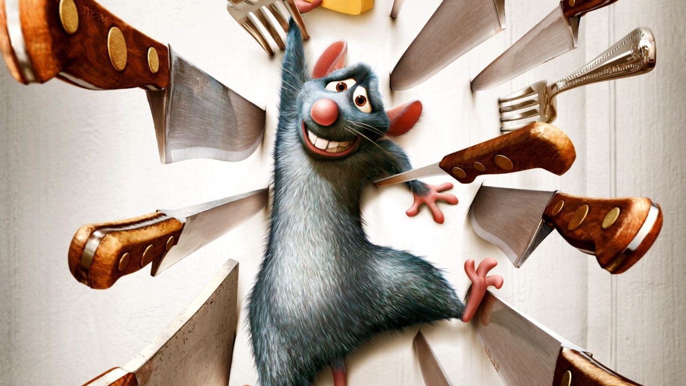 Крыса с сыром