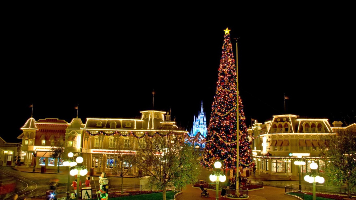 Рождество в Диснейленде