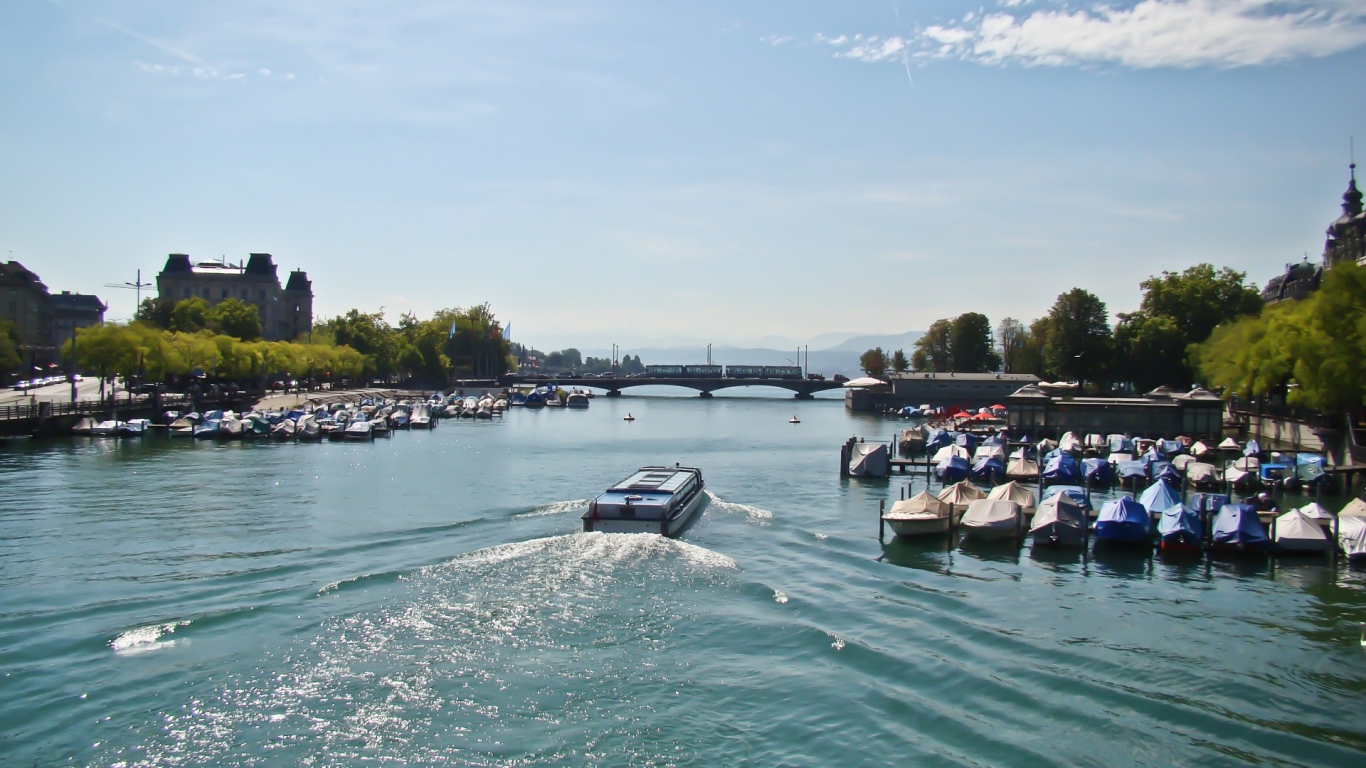 Пристань в Швейцарии