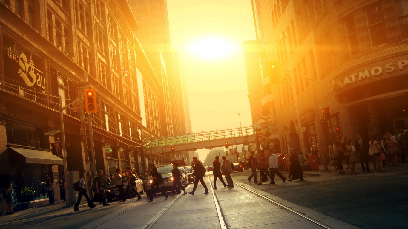 Улица города Торонто