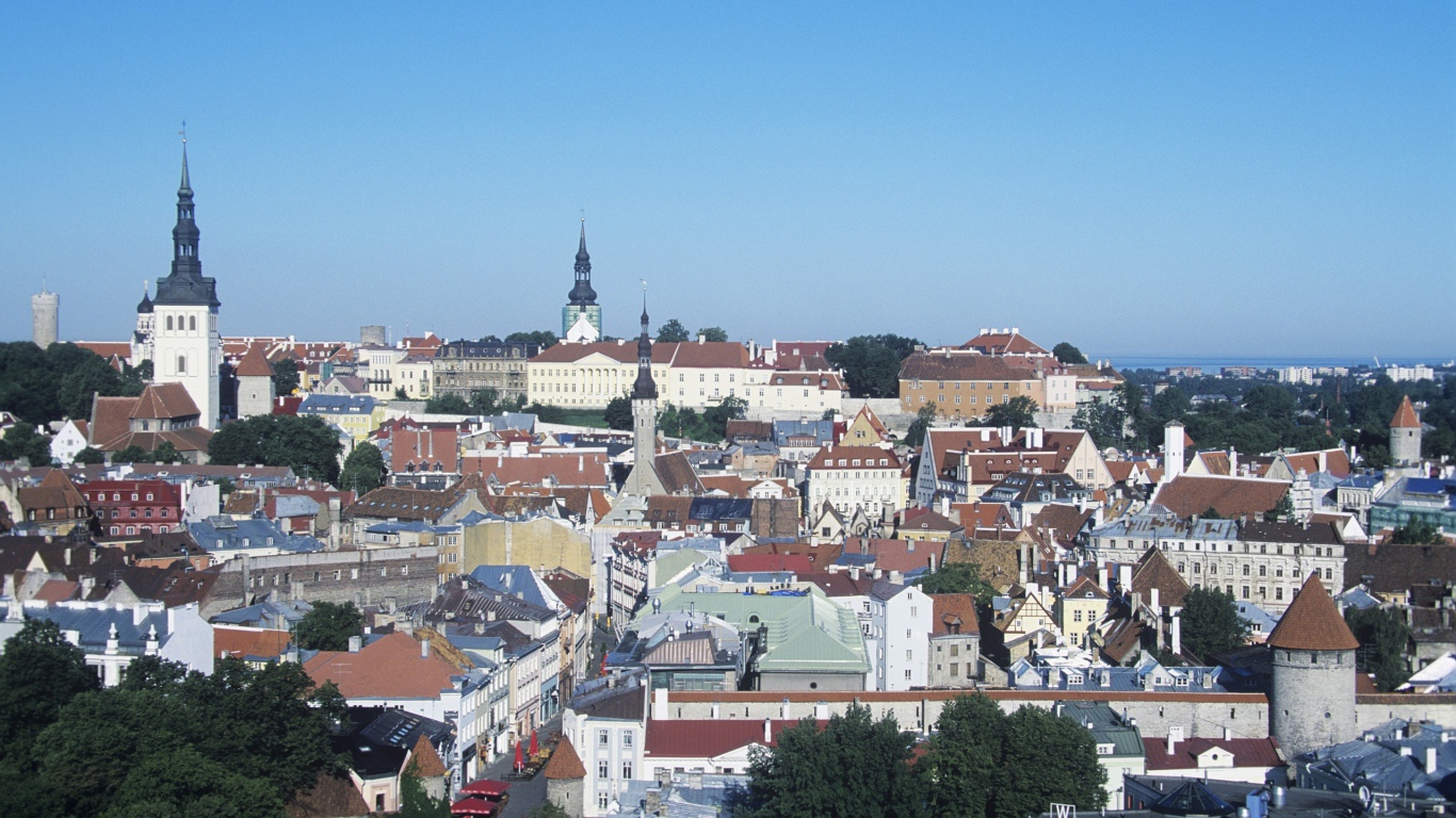 Город Таллин Эстония