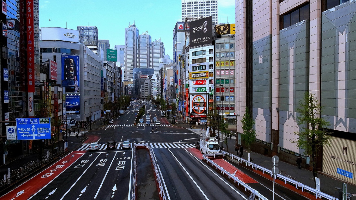 Улица города Токио