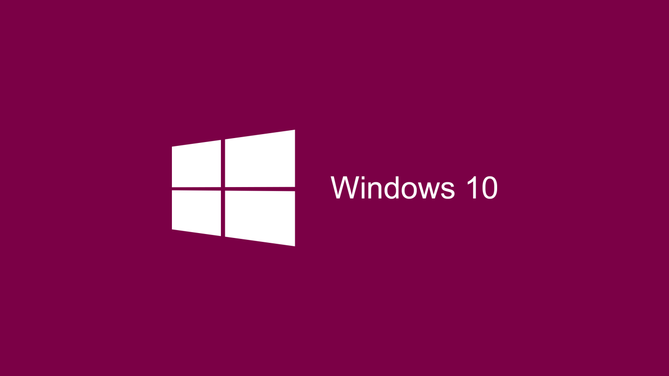 Сиреневый символ Windows 10
