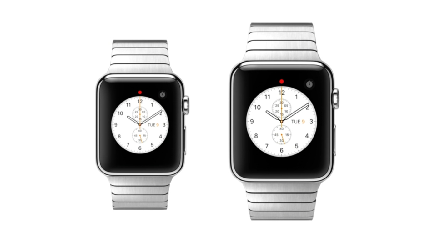 Две модели Apple Watch