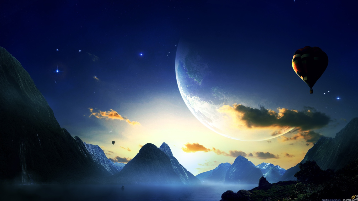 Полет воздушного шара