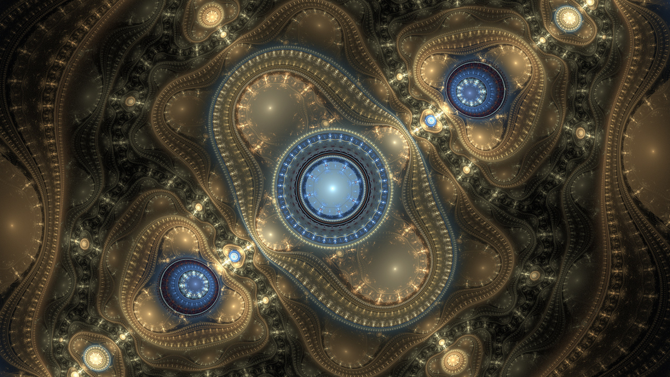 Яркие узоры стимпанк