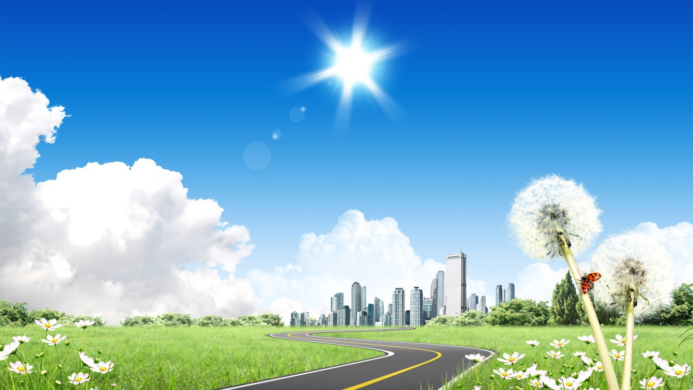 Город в будущем