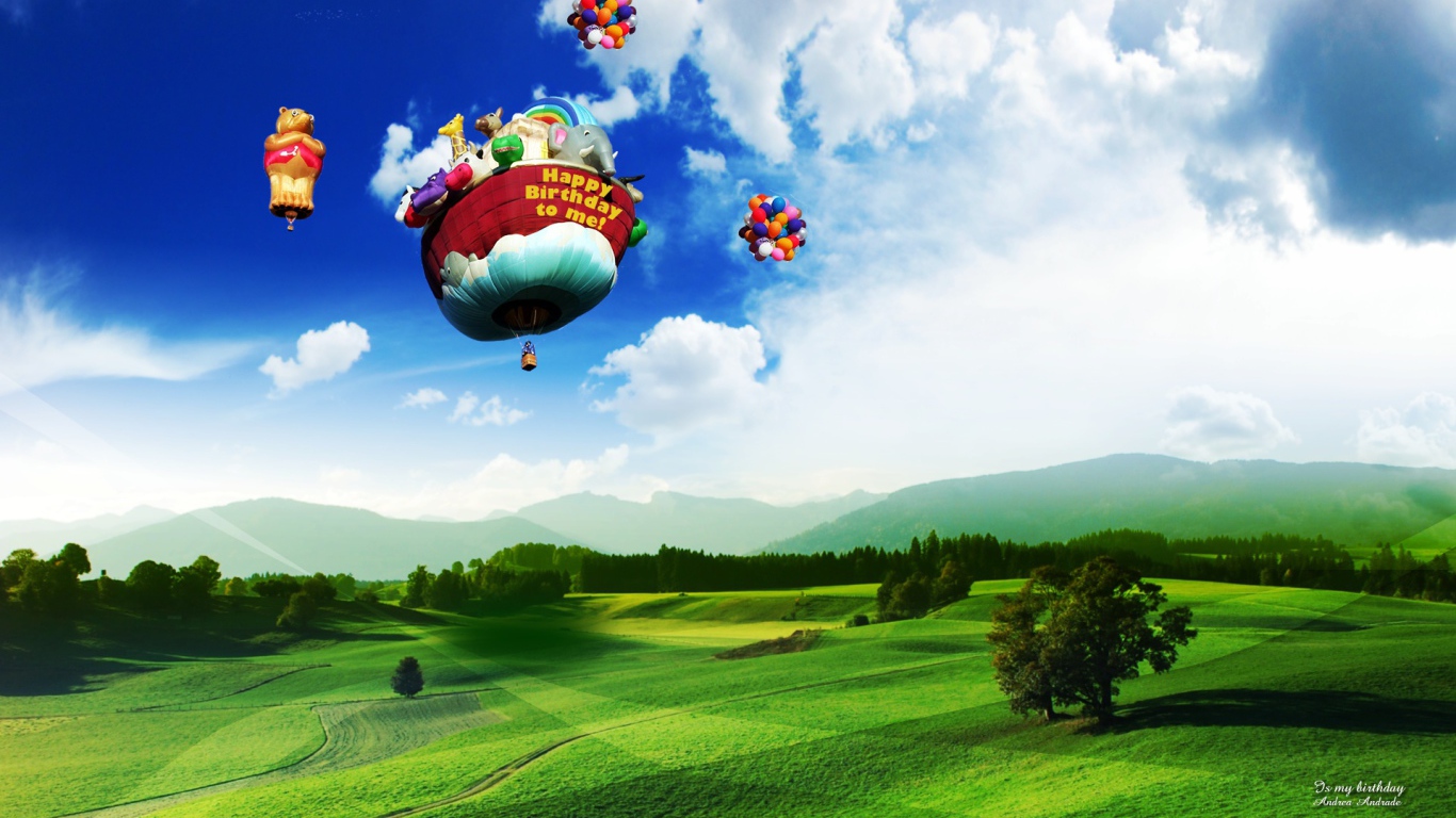 С днем рожденья меня