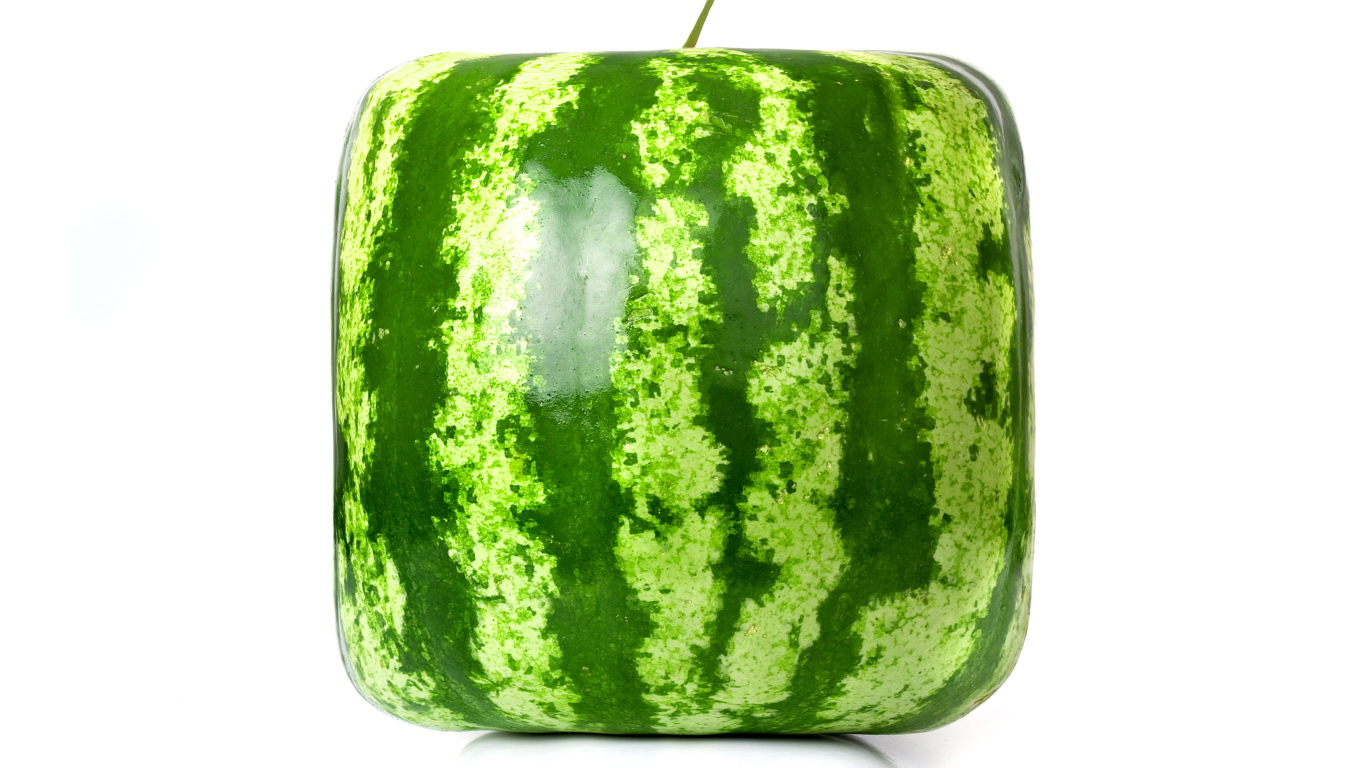 Просто квадратный арбуз