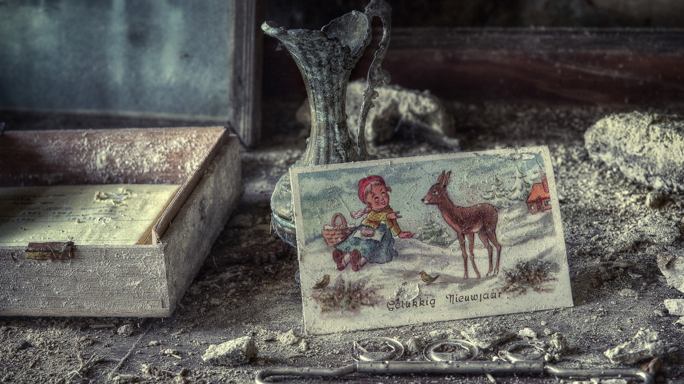 Старая поздравительная открытка