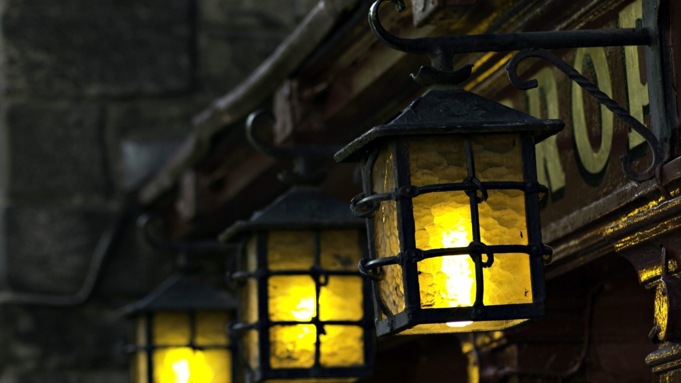 Вечерние фонари