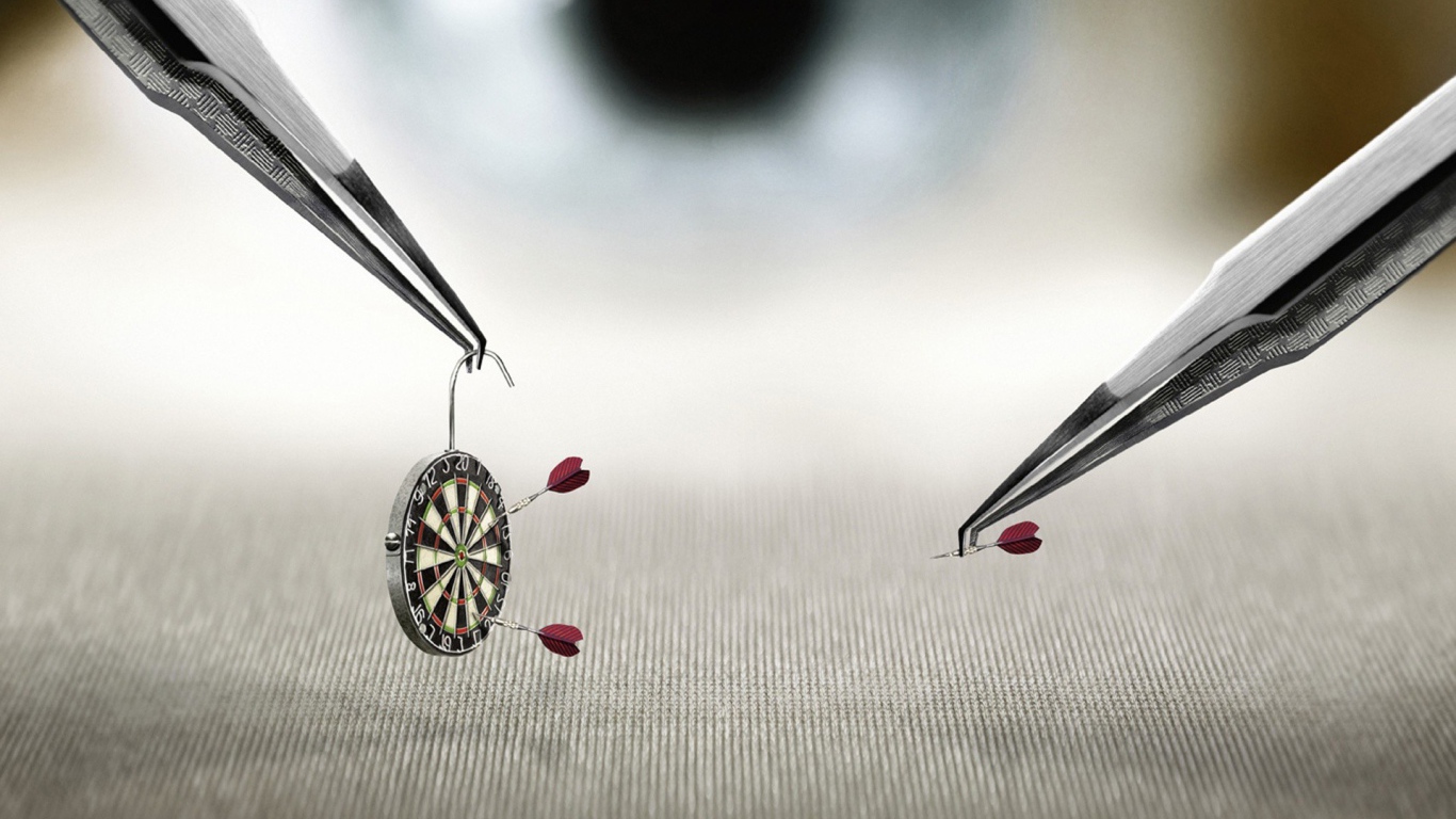 Darts на пинцете