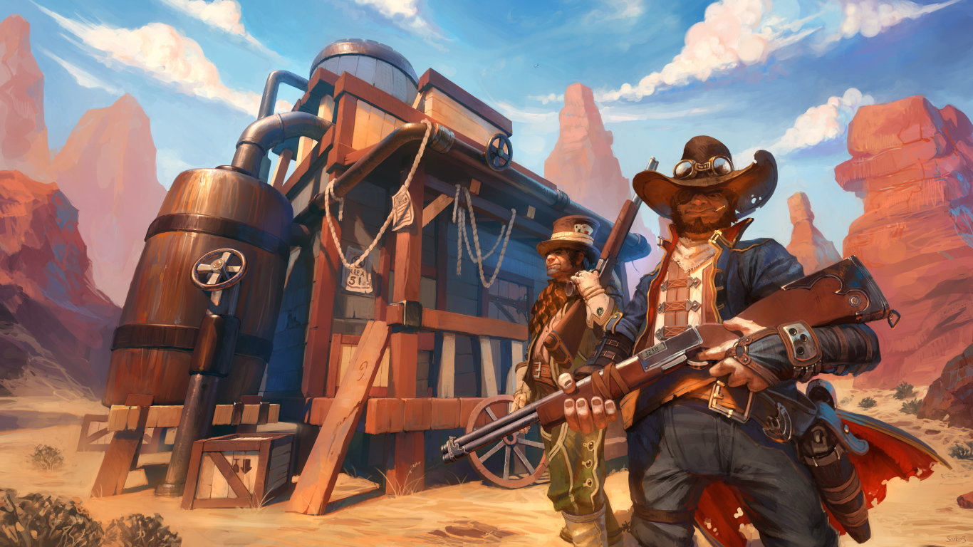 Бандиты на диком западе