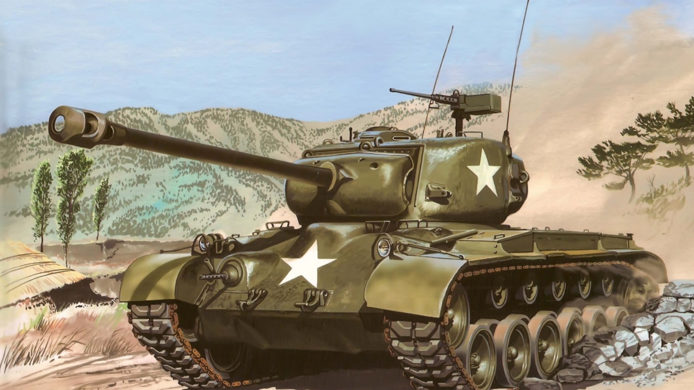 Американский средний танк М-26