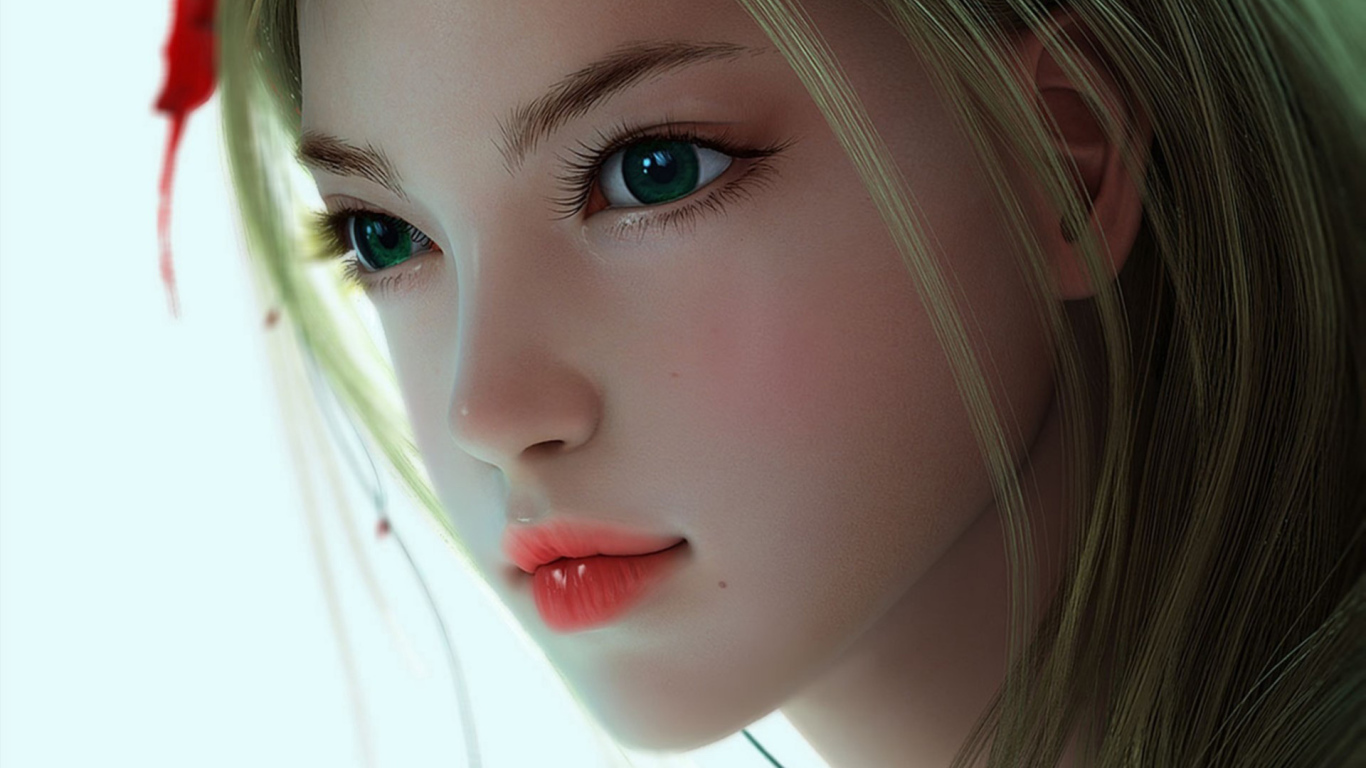 Картина портрет девушки