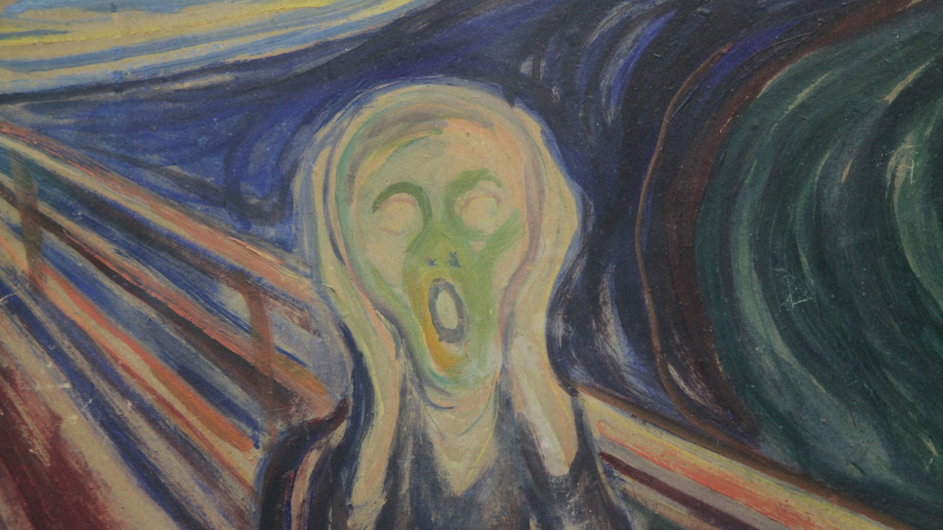 Картина Эдварда Мунка - Крик