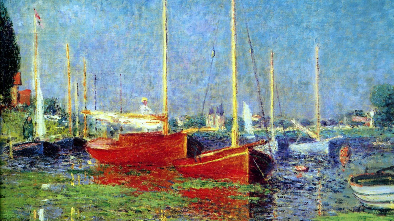 Картина Моне - Аржантей